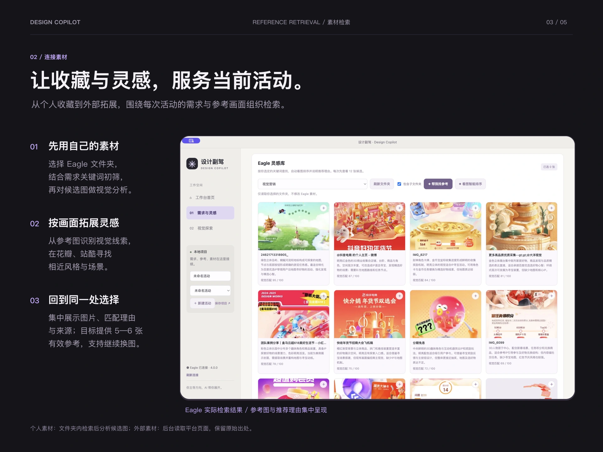 素材检索路径